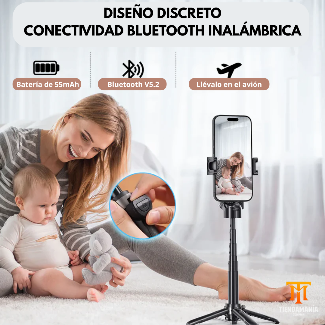 FLEXSHOT - MINI SELFIE STICK 3 EN 1
