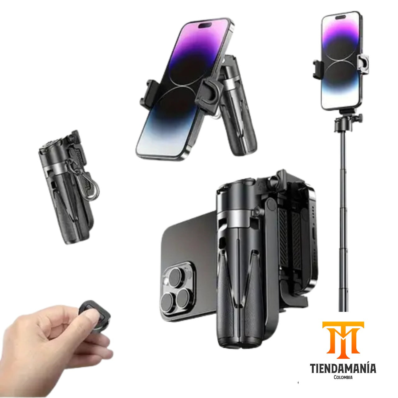 FLEXSHOT - MINI SELFIE STICK 3 EN 1
